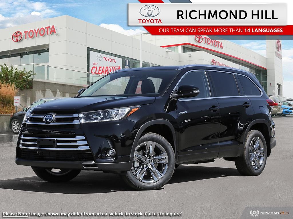 2019 Toyota Highlander Hybrid : 1 2019 Toyota Highlander Hybrid
