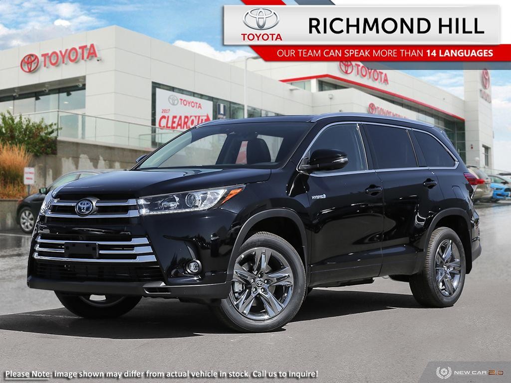 2019 Toyota Highlander Hybrid : 1 2019 Toyota Highlander Hybrid