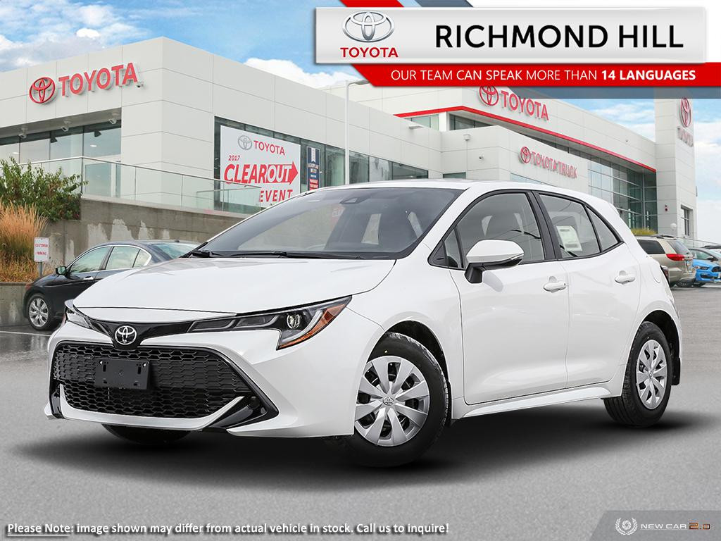 2020 Toyota Corolla Hatchback : 1 2020 Toyota Corolla Hatchback