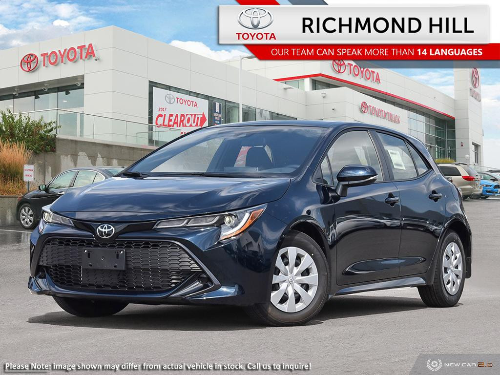 2020 Toyota Corolla Hatchback : 1 2020 Toyota Corolla Hatchback